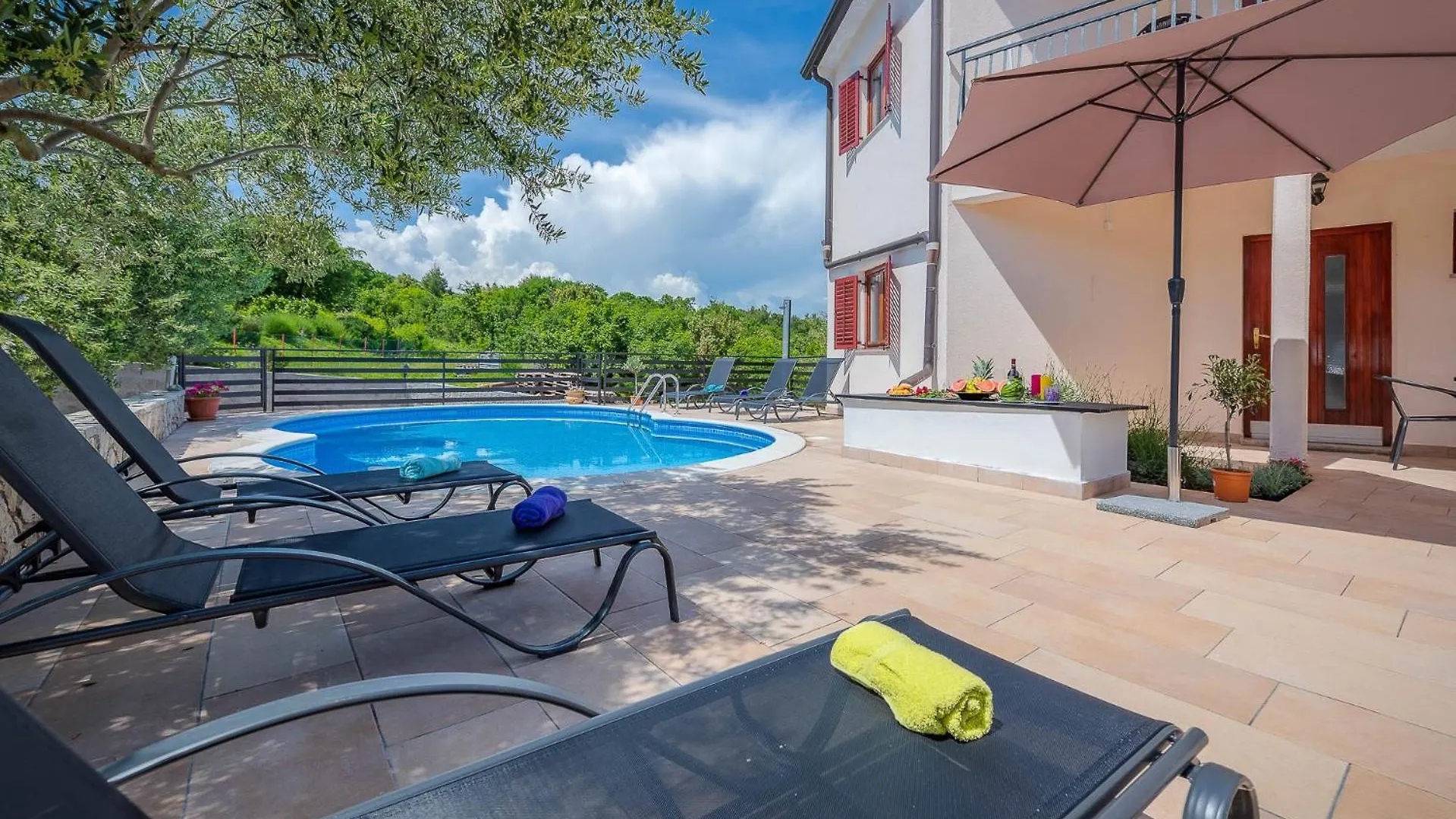Klaudio Aqua Oaza Drenje Apartman Horvátország